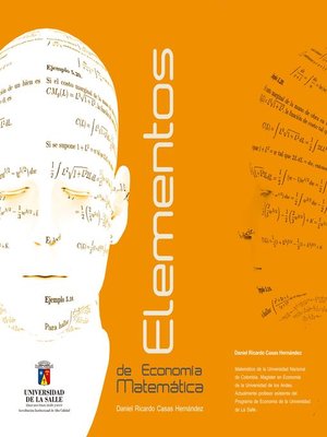 cover image of Elementos de economía matemática